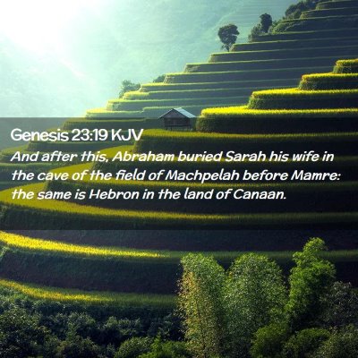 Genesis 23:19 KJV Free Bible Images