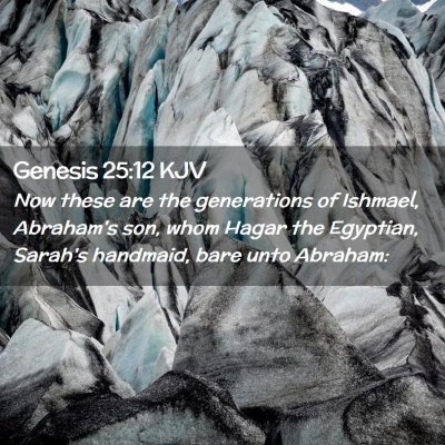 Genesis 25:12 KJV Free Bible Images