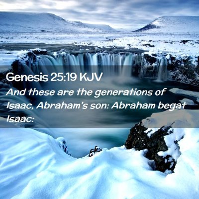 Genesis 25:19 KJV Free Bible Images