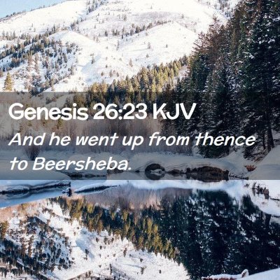 Genesis 26:23 KJV Free Bible Images