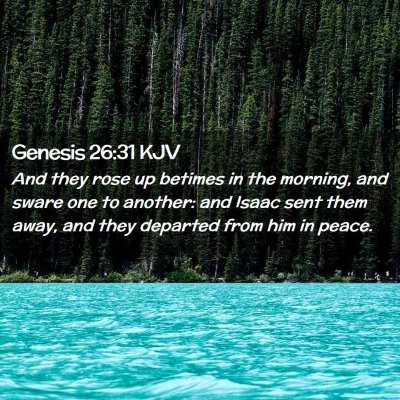 Genesis 26:31 KJV Free Bible Images