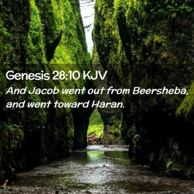 Genesis 28:10 KJV Free Bible Images