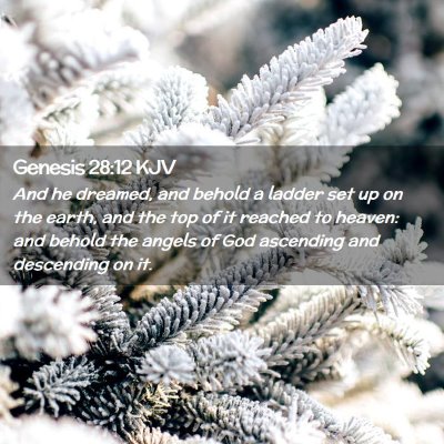 Genesis 28:12 KJV Free Bible Images