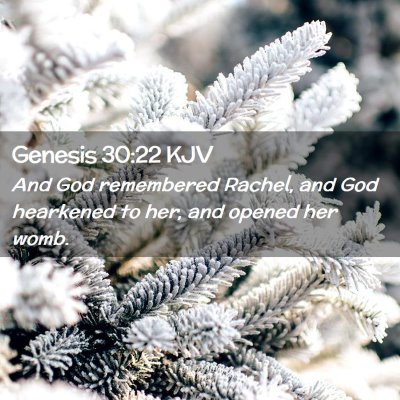 Genesis 30:22 KJV Free Bible Images