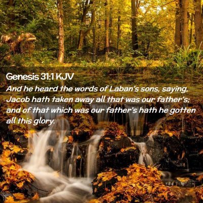 Genesis 31:1 KJV Free Bible Images