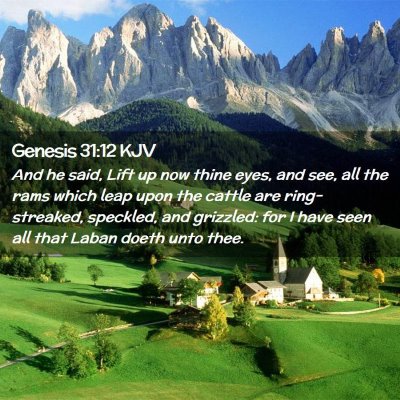 Genesis 31:12 KJV Free Bible Images