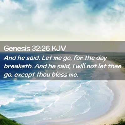 Genesis 32:26 KJV Free Bible Images