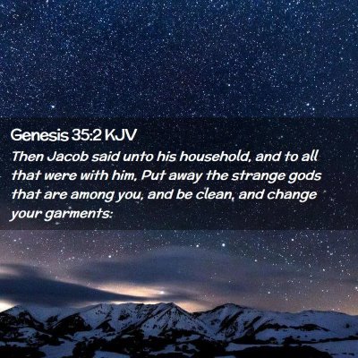 Genesis 35:2 KJV Free Bible Images