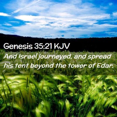 Genesis 35:21 KJV Free Bible Images