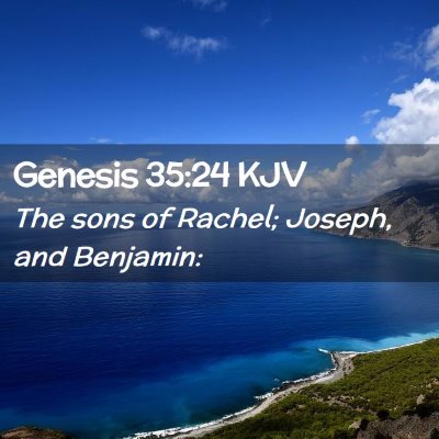 Genesis 35:24 KJV Free Bible Images