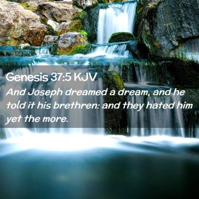 Genesis 37:5 KJV Free Bible Images