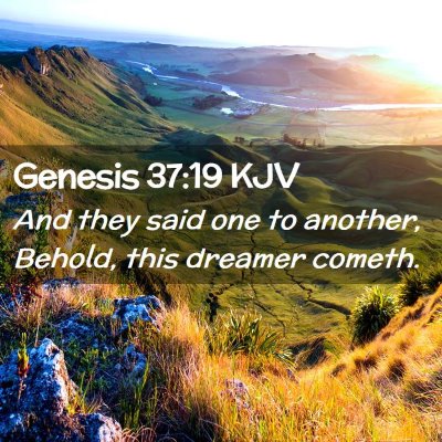 Genesis 37:19 KJV Free Bible Images