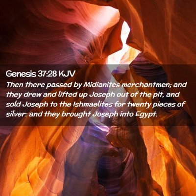 Genesis 37:28 KJV Free Bible Images