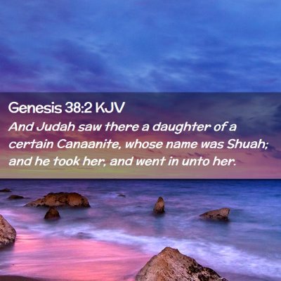 Genesis 38:2 KJV Free Bible Images