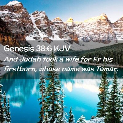 Genesis 38:6 KJV Free Bible Images