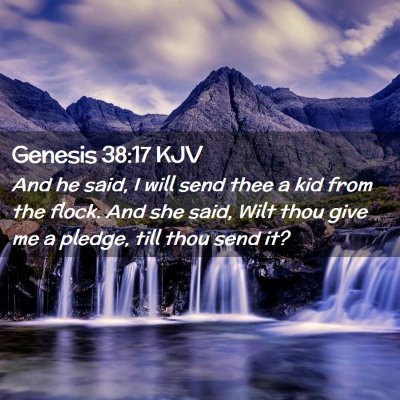 Genesis 38:17 KJV Free Bible Images