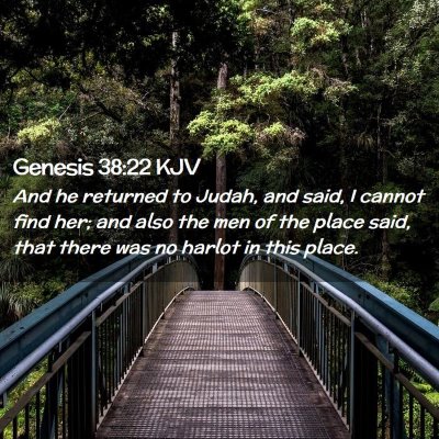 Genesis 38:22 KJV Free Bible Images