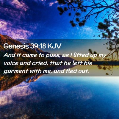 Genesis 39:18 KJV Free Bible Images