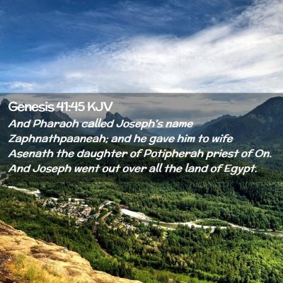 Genesis 41:45 KJV Free Bible Images