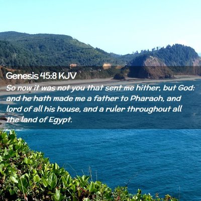 Genesis 45:8 KJV Free Bible Images