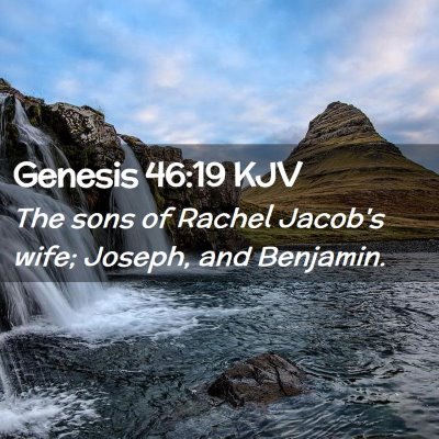 Genesis 46:19 KJV Free Bible Images