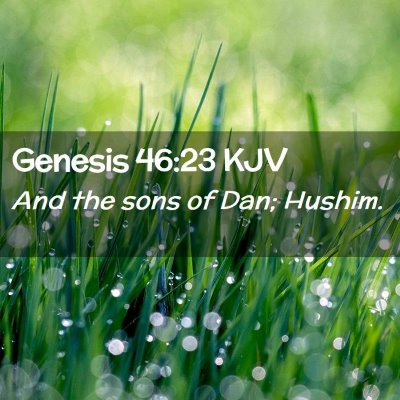 Genesis 46:23 KJV Free Bible Images