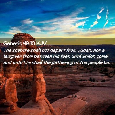 Genesis 49:10 KJV Free Bible Images