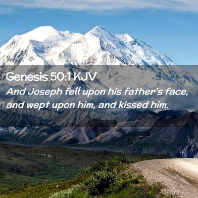 Genesis 50:1 KJV Free Bible Images