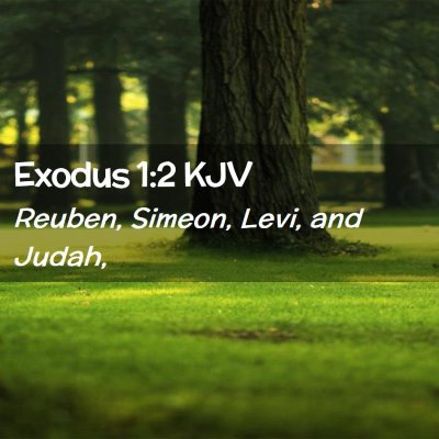 Exodus 1:2 KJV Free Bible Images