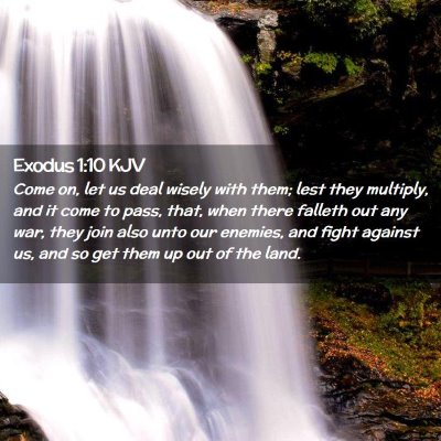 Exodus 1:10 KJV Free Bible Images