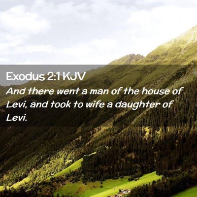 Exodus 2:1 KJV Free Bible Images