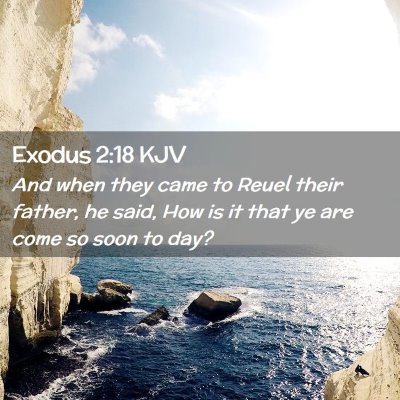 Exodus 2:18 KJV Free Bible Images