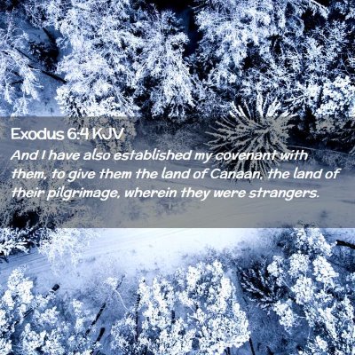 Exodus 6:4 KJV Free Bible Images