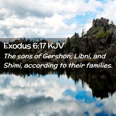 Exodus 6:17 KJV Free Bible Images