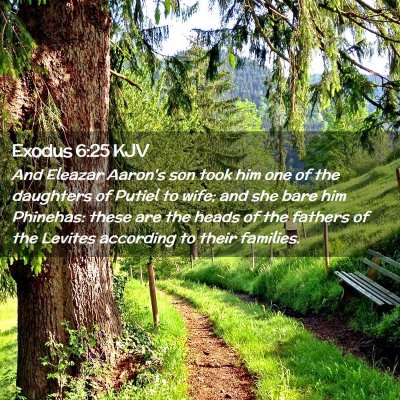 Exodus 6:25 KJV Free Bible Images