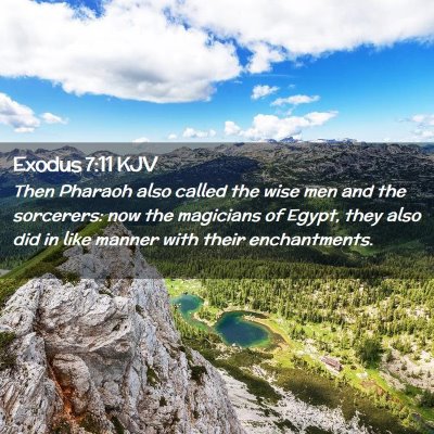 Exodus 7:11 KJV Free Bible Images