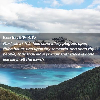 Exodus 9:14 KJV Free Bible Images