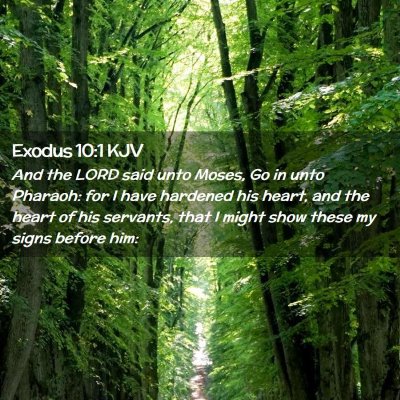 Exodus 10:1 KJV Free Bible Images