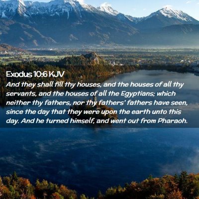 Exodus 10:6 KJV Free Bible Images