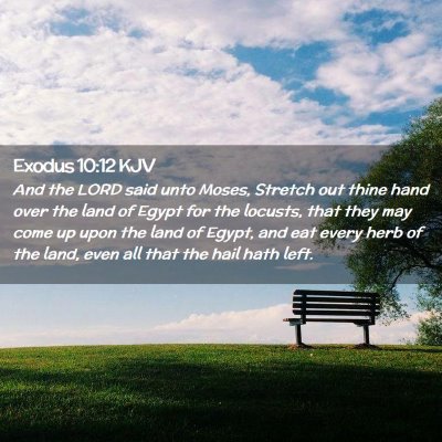 Exodus 10:12 KJV Free Bible Images