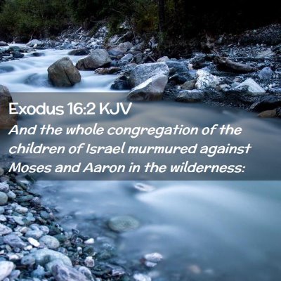 Exodus 16:2 KJV Free Bible Images