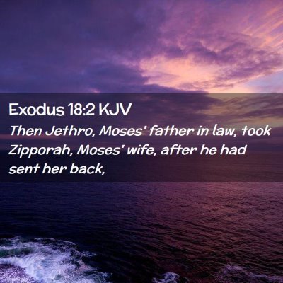 Exodus 18:2 KJV Free Bible Images