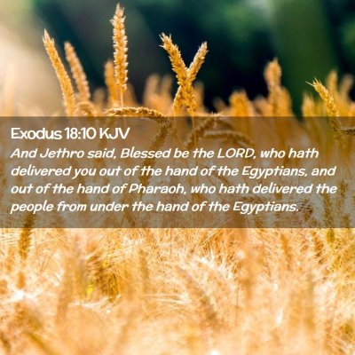 Exodus 18:10 KJV Free Bible Images