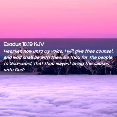 Exodus 18:19 KJV Free Bible Images