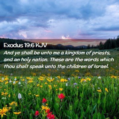 Exodus 19:6 KJV Free Bible Images