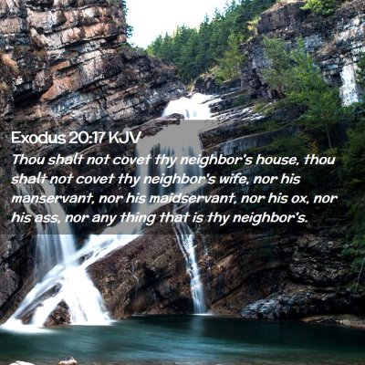 Exodus 20:17 KJV Free Bible Images