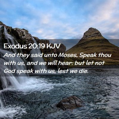 Exodus 20:19 KJV Free Bible Images