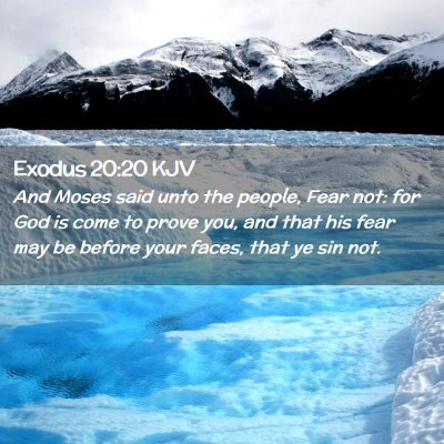 Exodus 20:20 KJV Free Bible Images