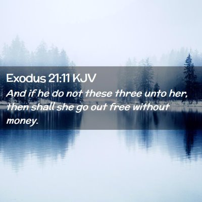 Exodus 21:11 KJV Free Bible Images