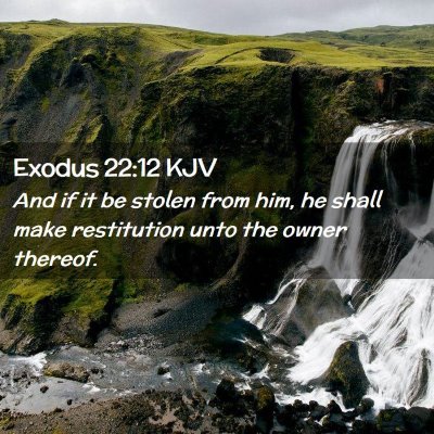 Exodus 22:12 KJV Free Bible Images